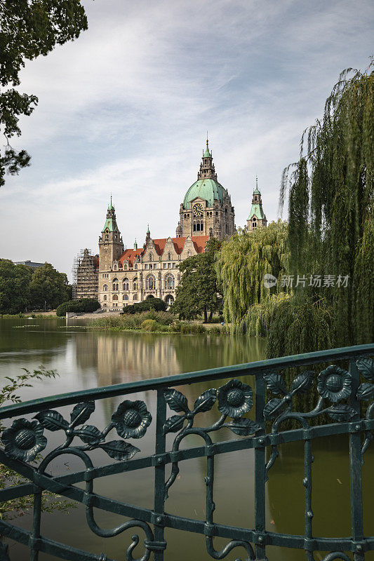 新市政厅(新Rathaus) -汉诺威，德国，欧洲